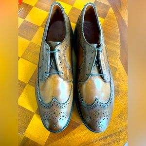 Allen Edmonds McGregor Wingtips in Bourbon (light brown) Size 10 EEE